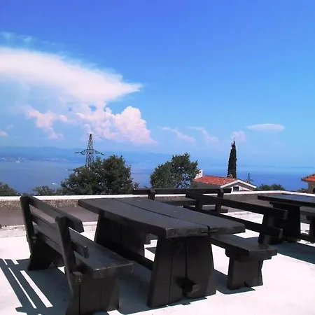 Sea View With Terrace Kitchen Lejlighed Opatija